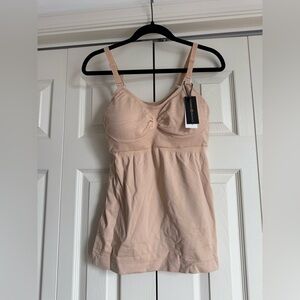 NWT Kindred Bravely Sublime Hands-Free Pumping & Nursing Tank Beige